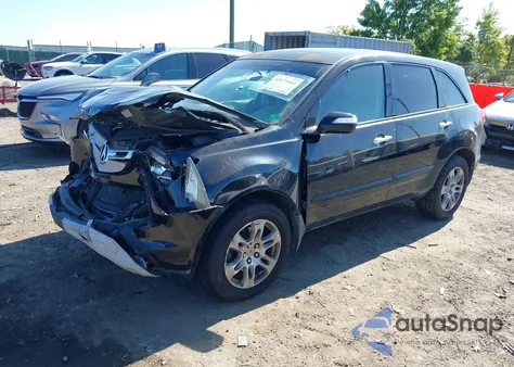 2007 Acura Mdx Technology из США, поврежденный, VIN 2HNYD28487H549164